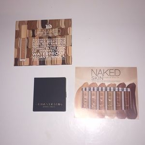 NEW EMPTY ABH EYESHADOW PALETTE W/ TWO UD SAMPLES